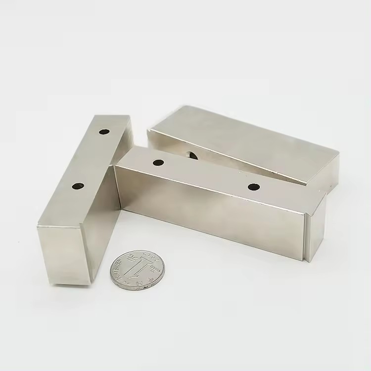 Big industry N52 super strong neodymium bar ndfeb magnet