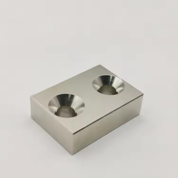 Big industry N52 super strong neodymium bar ndfeb magnet